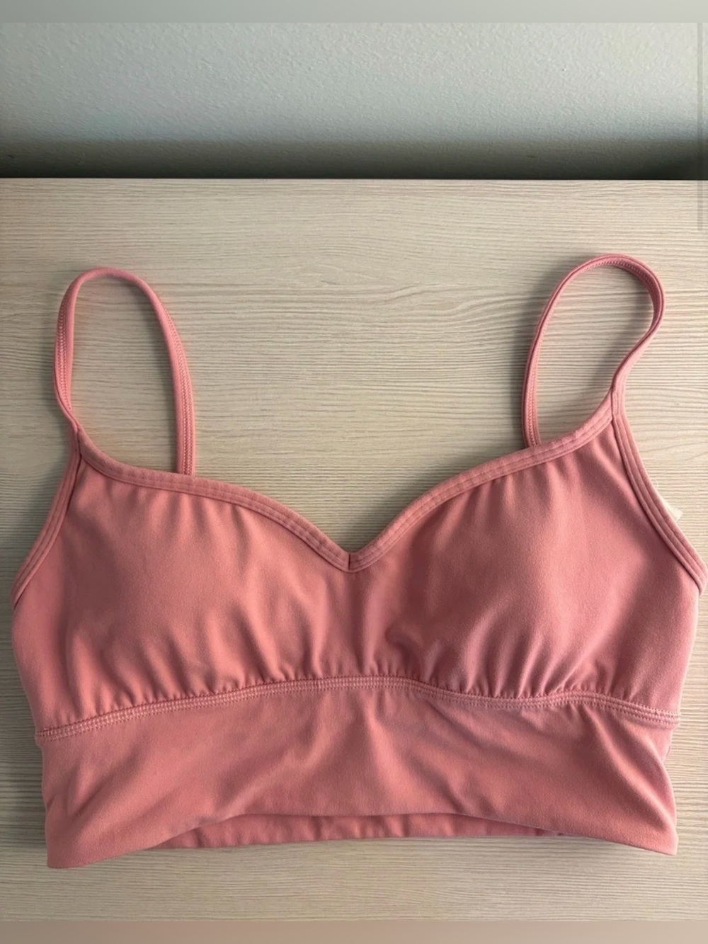 Lululemon Align Sweetheart Bra Pink Tide